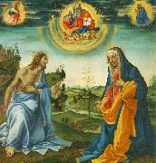 The Intervention of Christ and Mary, Fra Filippo Lippi